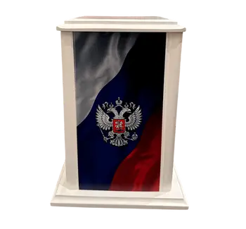 Урна для праха Пантеон белый
